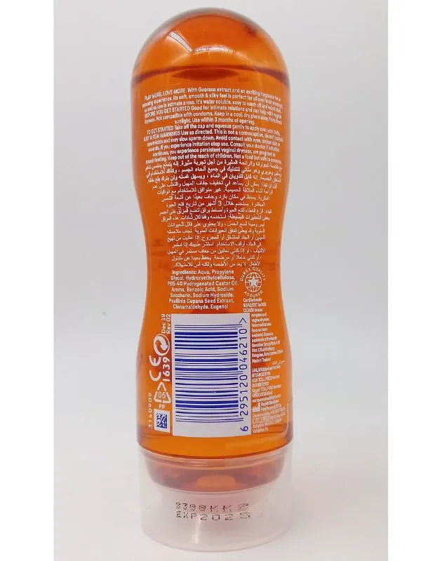 Durex Lubricant Massage Gel 200ml - 2 in 1 Stimulating Play Massage Gel