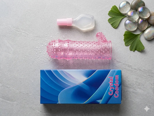 Crystal Condom for Men Reuseable Box