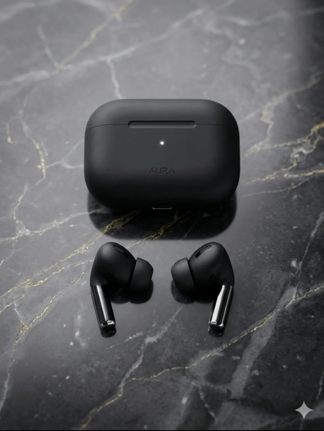 Aura Pro 2 – Signature Matte Black Edition (Noise Cancelling)